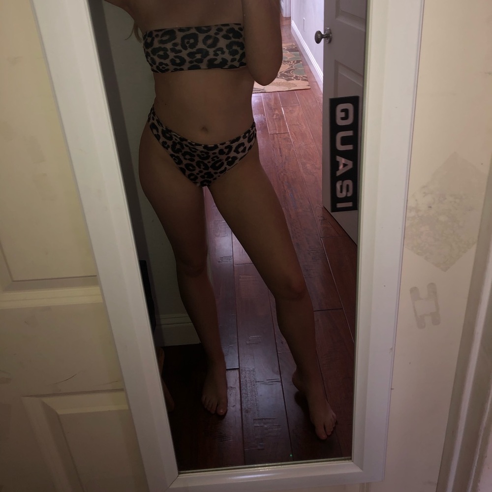Nasty gal leopard print bikini